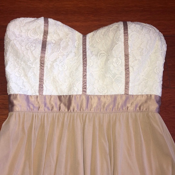 strapless dress - Picture 2 of 5